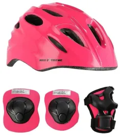 komplet-kask-ochraniacze-na-kolana-lokcie-rolki-rozowy-s-nils-extreme