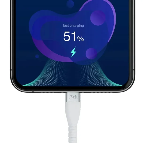 kabel-3mk-hyper-silicone-cable-usb-c-usb-c-60w-3a-bialy-zgodnosc-ze-standardem-quick-charge-3-0