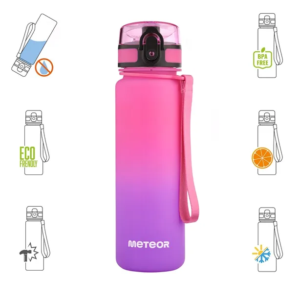 bidon-meteor-500-ml-rozowy-model-500-ml