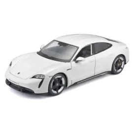 porsche-taycan-turbo-s-white-1-24-bburago