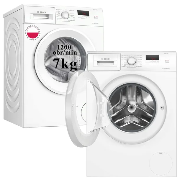 Pralka BOSCH Serie 2 WGE02201PL 7kg 1200 obr/min 71 dB