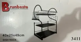 ociekacz-metalowy-brunbeste-dwupoziomowy-czarny-53x25x49-cm
