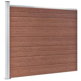 vidaxl-panel-ogrodzeniowy-z-wpc-175x146-cm-brazowy