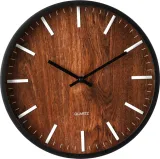 zegar-scienny-home-styling-collection-brazowy-30cm