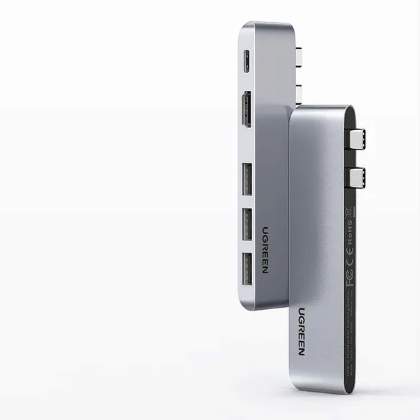 hub-usb-ugreen-2x-usb-c-3x-usb-3-0-hdmi-do-macbooka-pro-kod-producenta-60559