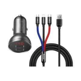 baseus-ladowarka-samochodowa-2x-usb-48a-24w-z-lcd-kabel-3w1-usb