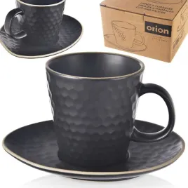 filizanka-ze-spodkiem-do-kawy-ceramiczna-czarna-dekoracyjna-orion-235-ml