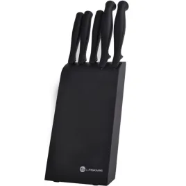 fiskars-komplet-zestaw-5-nozy-w-bloku-czarne-ostre