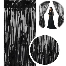 kurtyna-na-drzwi-classic-czarny-metaliczny-partydeco-200-x-100-cm