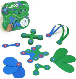 clixo-itsy-green-and-blue-zestaw-magnetyczny-18-sztuk