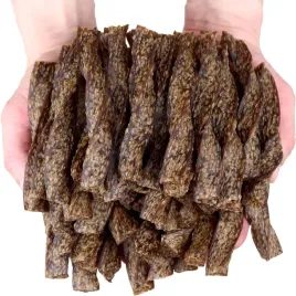 przysmak-przekaska-dla-psa-zakrecone-paski-z-wolowina-hauandmiau-500g
