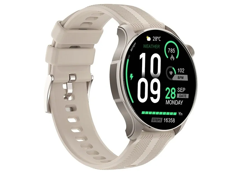 smartwatch-tracer-sm7-bezowy-ksztalt-koperty-okragla