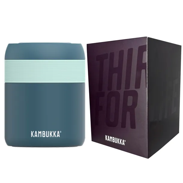 Termos obiadowy pojemnik na żywność lunch Kambukka Bora 600ml Deep Teal