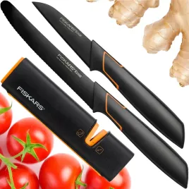 fiskars-zestaw-komplet-2-nozy-nozyk-kuchenny-pomidorow-skrobaia-ostrzalka