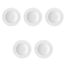 talerze-glebokie-florina-milano-5-szt-235cm-szklo-bialy-na-prezent