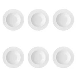 talerze-glebokie-florina-milano-6-szt-235cm-szklo-bialy-na-prezent