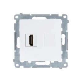 simon-54-gniazdo-hdmi-pojedyncze-bialy