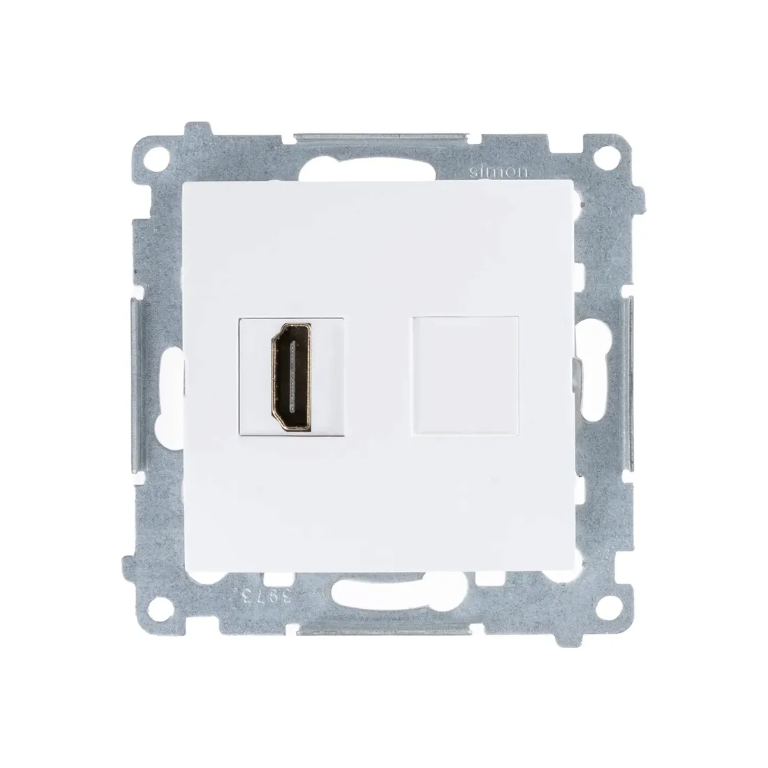simon-54-gniazdo-hdmi-pojedyncze-bialy