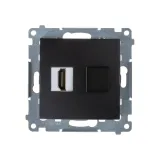 simon-54-gniazdo-hdmi-pojedyncze-czarny