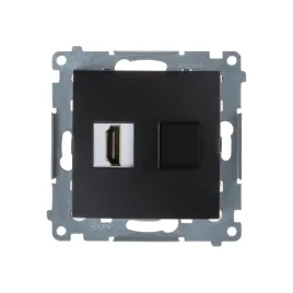 simon-54-gniazdo-hdmi-pojedyncze-czarny