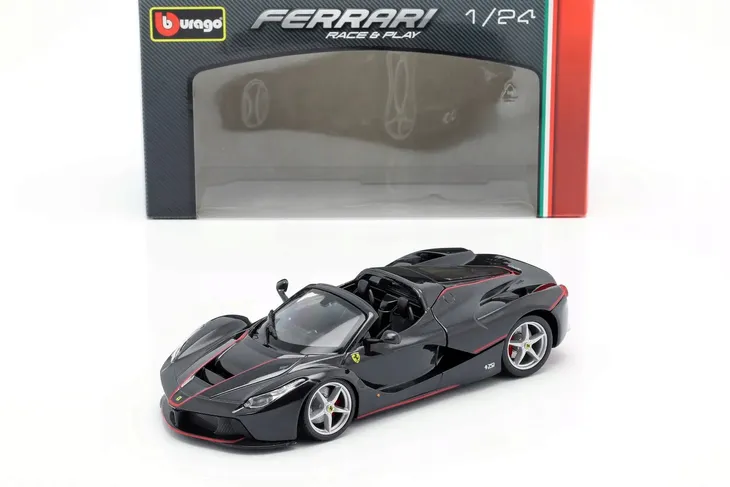 laferrari-aperta-black-1-24-bburago-stan-nowy-model-laferrari-aperta
