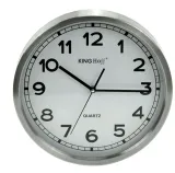 zegar-scienny-kinghoff-srebrny-30cm-system-liczbowy-cyfry-arabskie