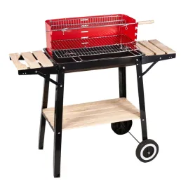 grill-ogrodowy-weglowy-na-kolkach-prostokatny-klasyczny-drewniane-polki