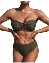 stroj-kapielowy-dwuczesciowy-elegancki-zielony-khaki-bandeau-bikini-s