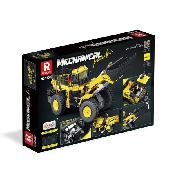 klocki-reobrix-yellow-mechanical-loader-ladowarka-zolta-1876-pcs-technic