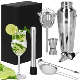zestaw-barmanski-8-elementow-do-drinkow-shaker-francuski-srebrny