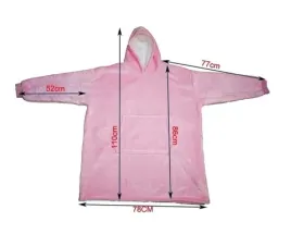 bluza-z-kapturem-oversize-ciepla-prezent-rozowa