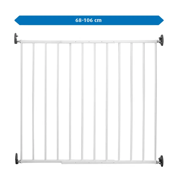 bramka-przykrecana-68-106cm-s-gate-basic-reer-kolor-biel
