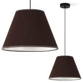 lampa-wiszaca-sufitowa-zyrandol-z-abazurem-brazowym-do-sypialni-salonu