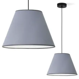 lampa-wiszaca-sufitowa-zyrandol-abazur-stozek-szary-do-sypialni-salonu