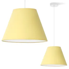 lampa-wiszaca-sufitowa-zolta-zyrandol-dzieciecy-abazur-stozek-do-sypialni