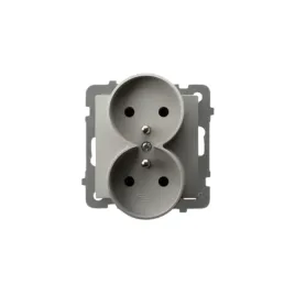 ospel-as-gniazdo-elektryczne-podwojne-z-uziemieniem-kaszmir-modul-bez-ramki