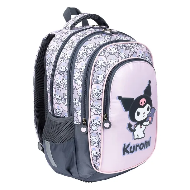 Plecak 4 komorowy Kuromi Pink Majewski
