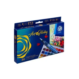 farby-akwarelowe-36-kolorow-pedzelek-paletka-artandhobby-astra