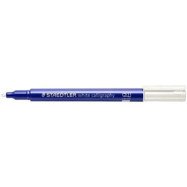 marker-white-calligraphy-bialy-staedtler-marka-staedtler