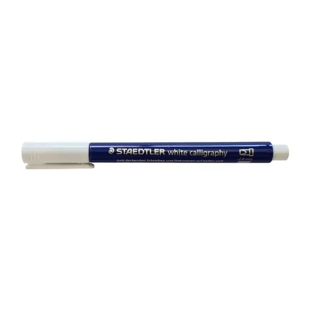 marker-white-calligraphy-bialy-staedtler-kolor-bialy