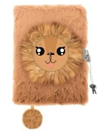 pamietnik-pluszowy-a5-96k-lion-lew-majewski