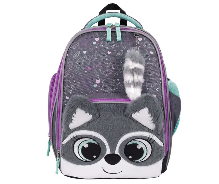 Plecak szkolny B8 Racoon PREMIUM Bambino Majewski
