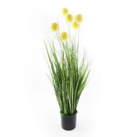 trawa-sztuczna-gesta-fejka-zolte-kwiaty-85cm