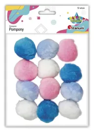 pompony-mix-kolorow-40-mm-12-szt-titanum