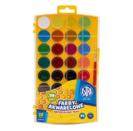 farby-akwarelowe-25mm-32-kolory-pedzelek-astra