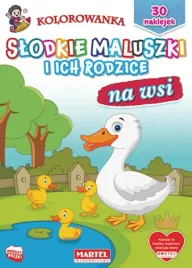 kolorowanka-z-naklejkami-na-wsi-martel
