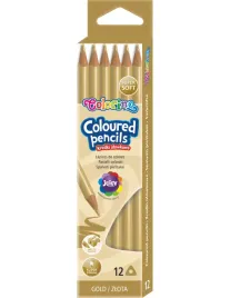 kredki-olowkowe-trojkatne-12-szt-colorino-zlota