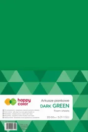 pianka-happy-color-20x30-cm-5-ark-ciemnozielona