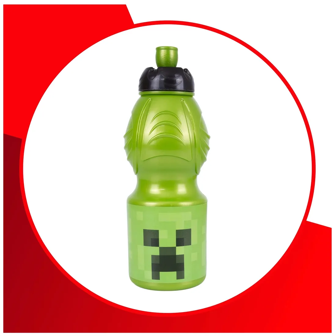 bidon-minecraft-astra-creeper-praktyczny-lekki-bidon-400ml-zielony
