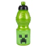 bidon-minecraft-astra-creeper-praktyczny-lekki-bidon-400ml-zielony-material-dominujacy-tworzywo-sztuczne
